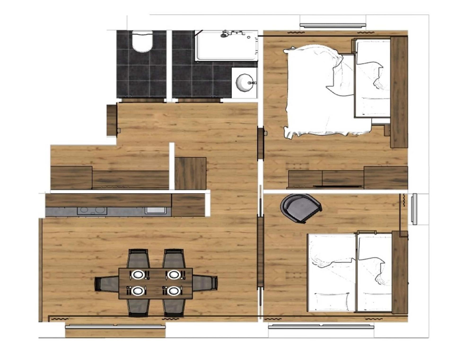 Large Apartment In Sankt Georgen With Balcony Furstau Exterior photo